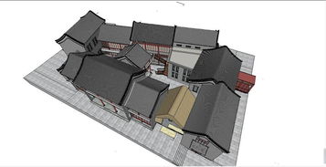 中式傳統(tǒng)風(fēng)格仿古建筑酒樓SU模型素材設(shè)計(jì) 建筑模型模型大全 16636197