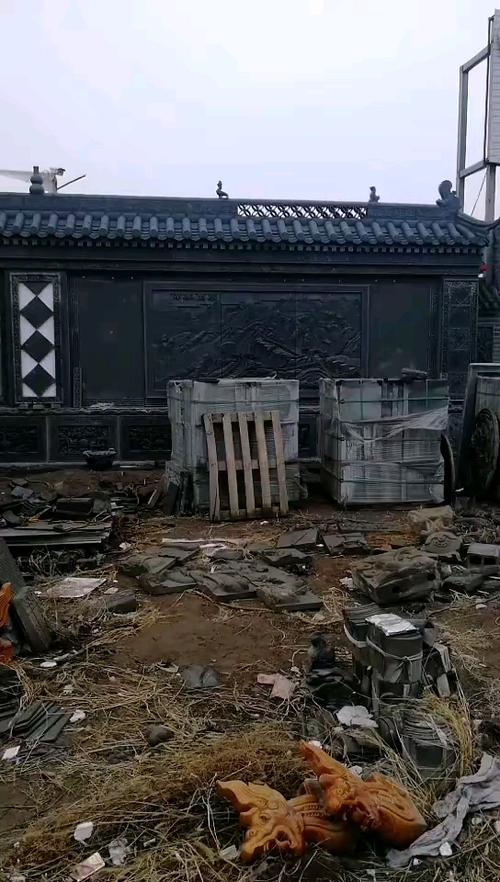 仿古建筑材料#仿古磚雕影壁照壁墻@中式四合院影壁墻@園林古建青磚