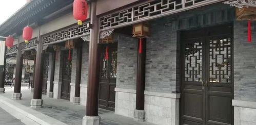 旅游城市古城仿古建筑用實(shí)木門窗