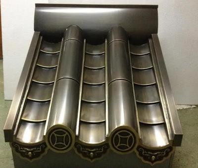 新型鋁瓦面對(duì)古建筑寺廟改造金屬瓦的益處從哪里體現(xiàn)!