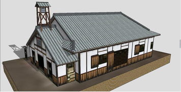 精品中式風(fēng)格寺廟建筑別墅建筑su模型設(shè)計(jì)圖下載 圖片1.04mb 建筑模型庫 su模型