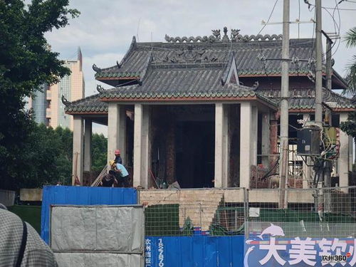 快看 河堤公園新建一座仿古建筑,用處居然是