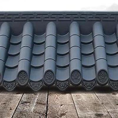一體仿古瓦屋檐瓦 古建仿古一體瓦 價格出售