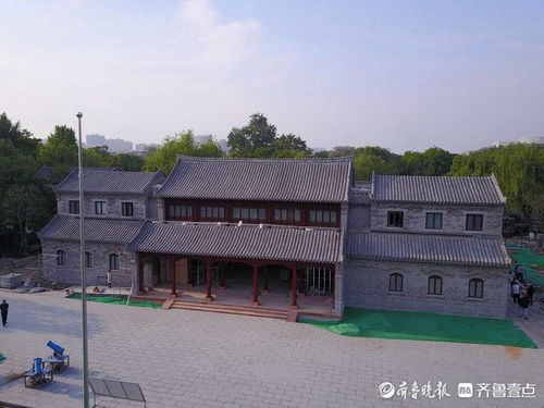文物總店變身仿古建筑,濟南五龍?zhí)赌祥T改造漸近尾聲