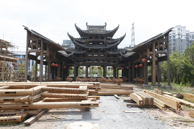 安徽黃山:傳承發(fā)展徽派古建 大力弘揚(yáng)中華文化