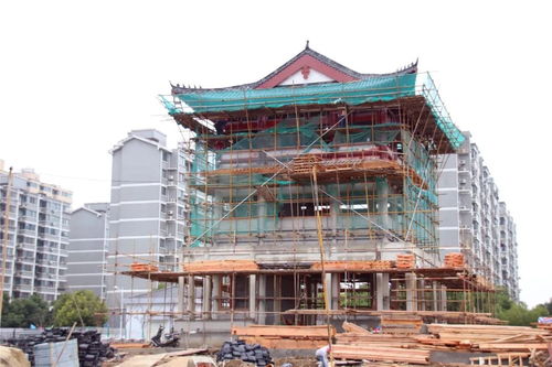 云林文化廣場(chǎng)最新動(dòng)態(tài) 仿古建筑群封頂 廣場(chǎng)雛形初現(xiàn)