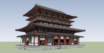 精品中式古建筑鼓樓建筑仿古建筑su模型設(shè)計素材 建筑模型模型大全 18796339
