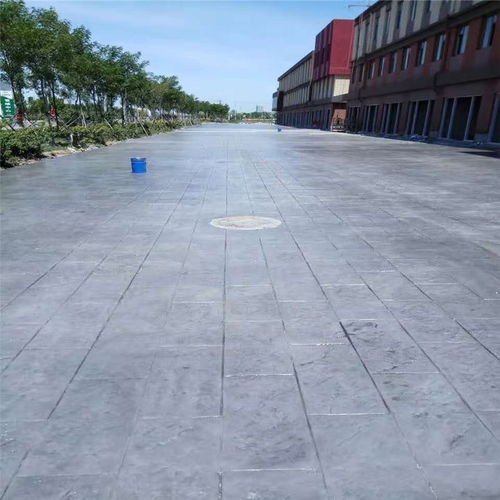 上海庭院地面鋪裝材料 彩色藝術(shù)仿古混凝土地坪材料配送 工程施工