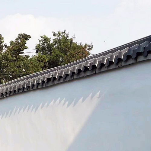 一體瓦翹腳 銅陵一體瓦 虹鑫建材 圖