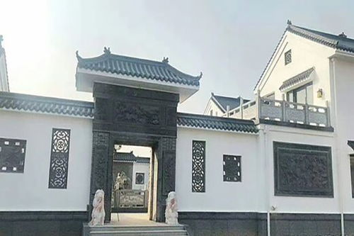 仿古樹脂一體瓦為美化城市街道助力